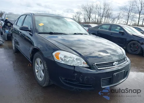 2008 Chevrolet Impala Lt из США, поврежденный, VIN 2G1WT58K681298549
